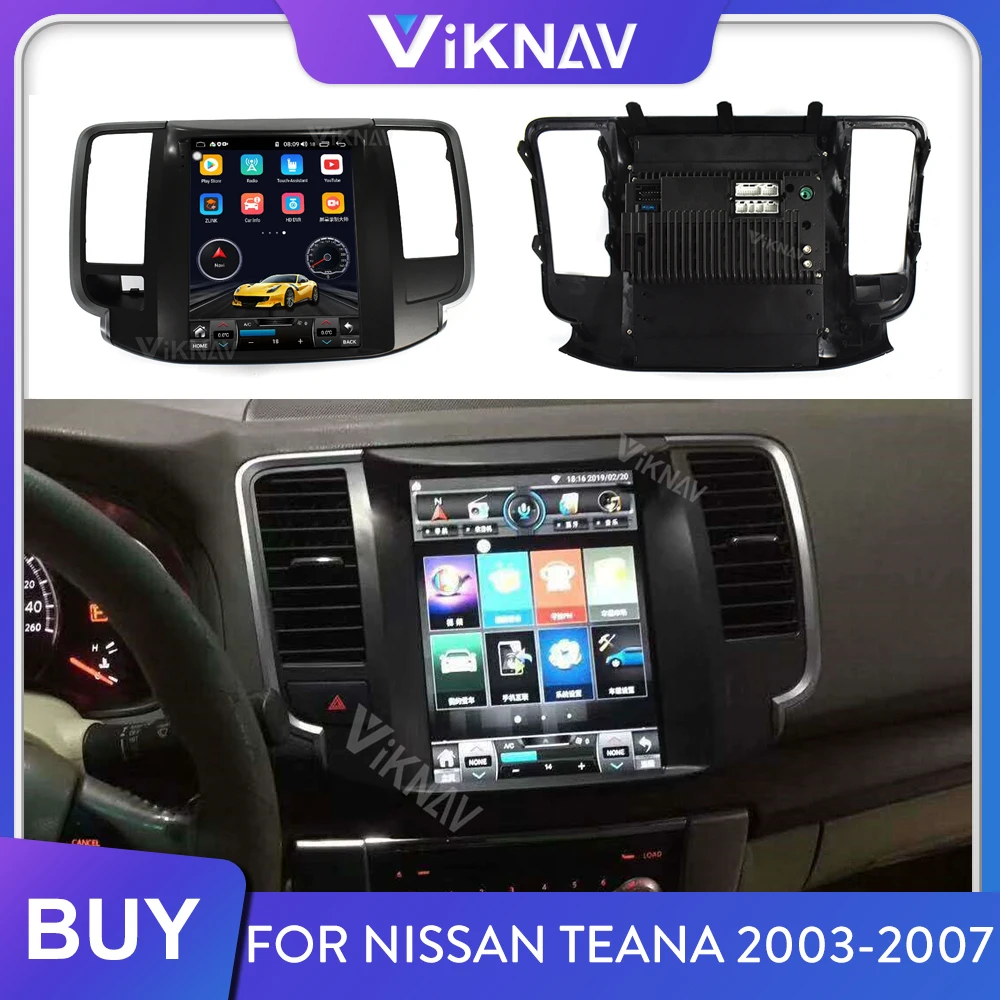 

Автомагнитола на Android для Nissan teana Cedric 2008-2011 2012, автомобильный стереоприемник, мультимедийный плеер, GPS-магнитофон, экран