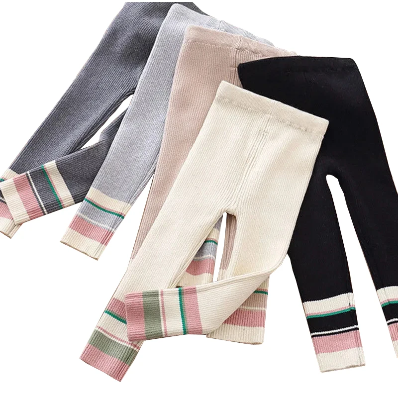 

2021New Baby Girls Boys Leggings Cotton Big PP Pants Spring Autumn Kids Girl Pants Fashion High Waist Trousers Children's Pant