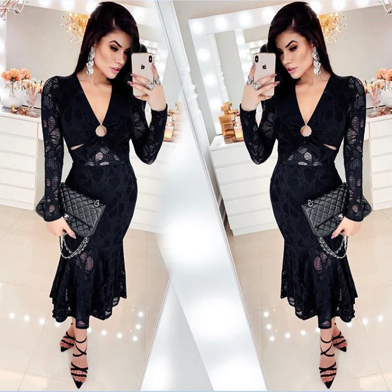 

Ever Pretty Dress Elegant 2021 Evening Dress Bride Gown Lace&Sequins Robe de soir Suitable for Parties Plus Size Woman dresses