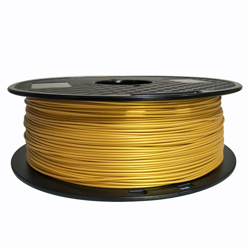 Нить для 3D принтера Metal Gold 1 75 мм 500 г цвет металла 0 5 кг золотистый металлик пла