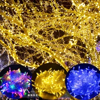 2021 christmas led icicle string fairy lights garland 8 modes room lights christmas decorations for home outdoor new year decor