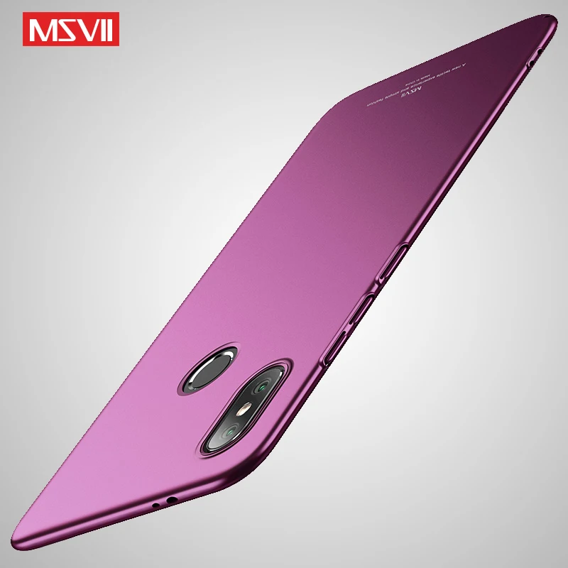 Чехол MSVII для Xiaomi Mi A2 Lite тонкий матовый чехол жесткий из поликарбоната Xiomi MiA3 чехлы