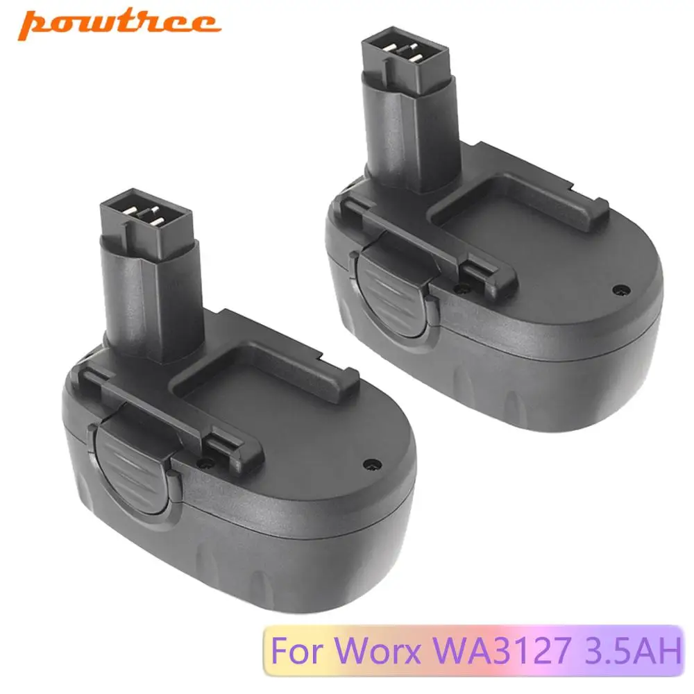 Powtree 18V 3500 мА/ч сменный никель-металлогидридный аккумулятор Батарея для WORX-WA3127 WA3152