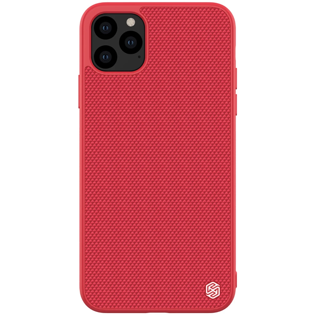 Чехол для iPhone 11 Pro Max NILLKIN текстурированный нейлоновый волоконный чехол задняя крышка для iPhone 11 Pro 6,5 дюймовый чехол для телефона прочный нескользящий