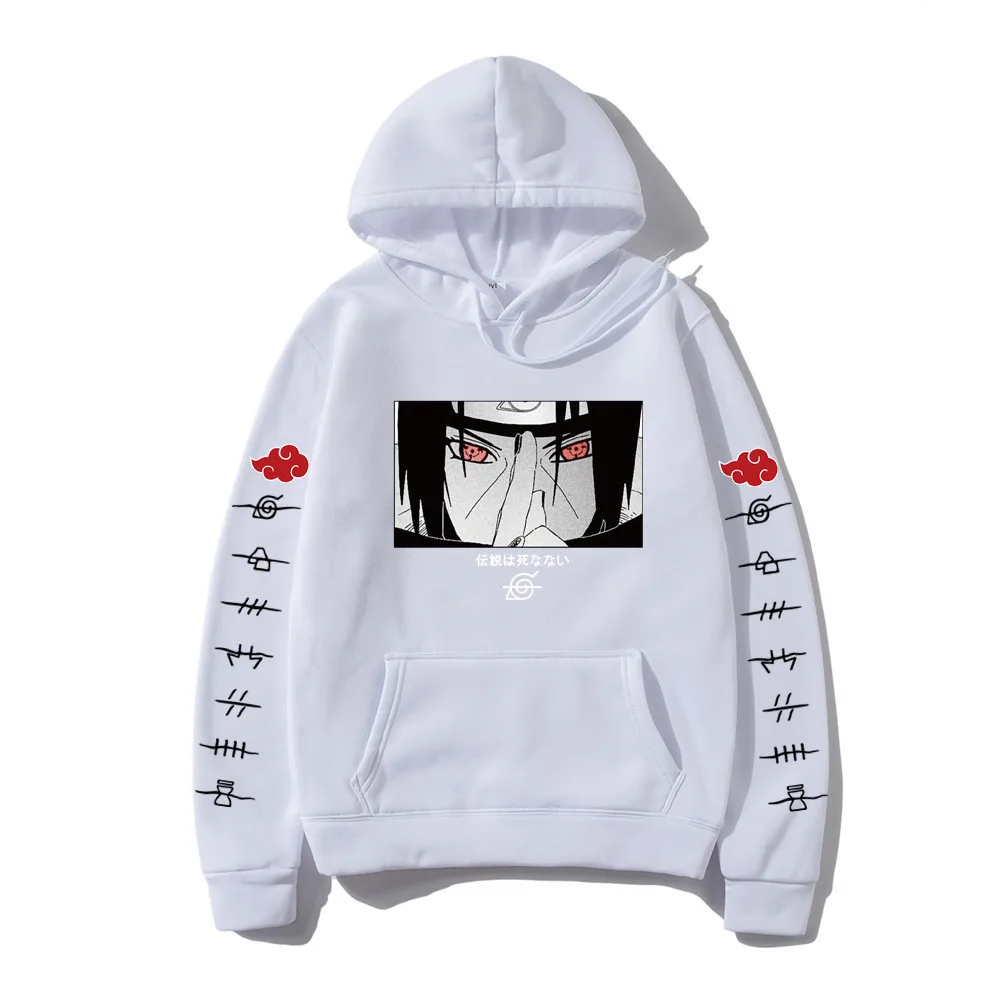 

Hot Fashion Hoodies Japanese Anime Streetwear itachi pullover Sweatshirt Men Casual Autumn Winter Hip Hop Hoodie pullover