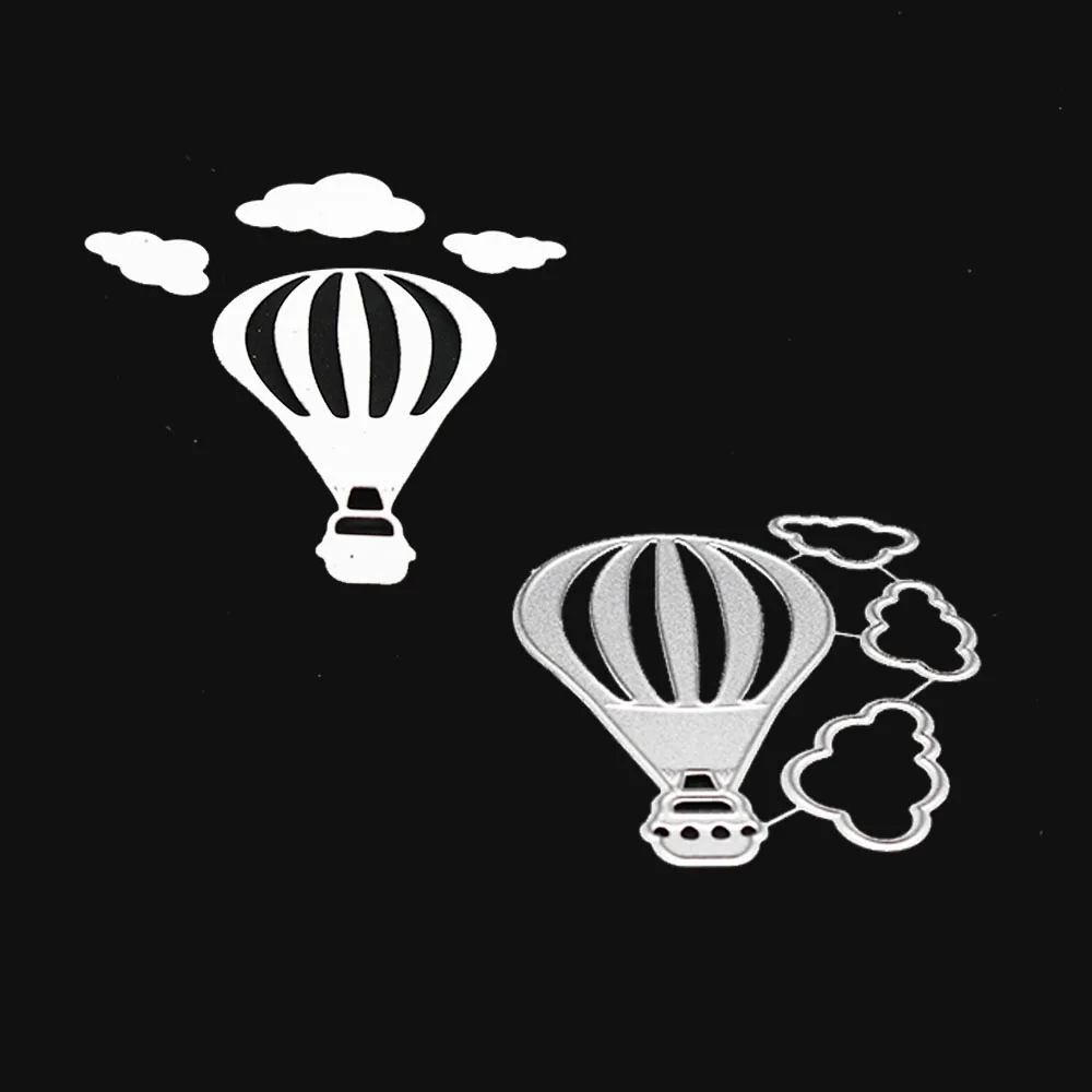 Металлический трафарет с изображением воздушного шара облака для сделай сам