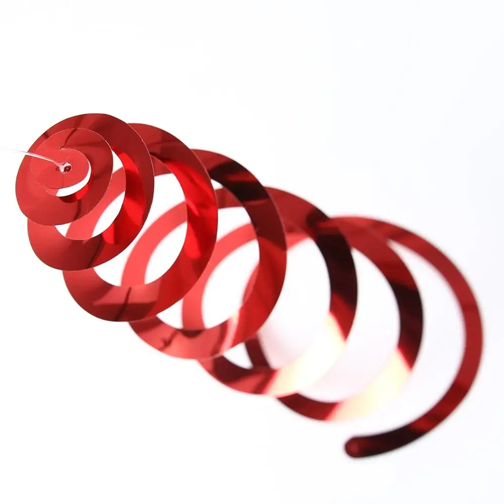 14 шт./упак. Потолочный подвесной вихревое украшение металлический Фольга Висячие