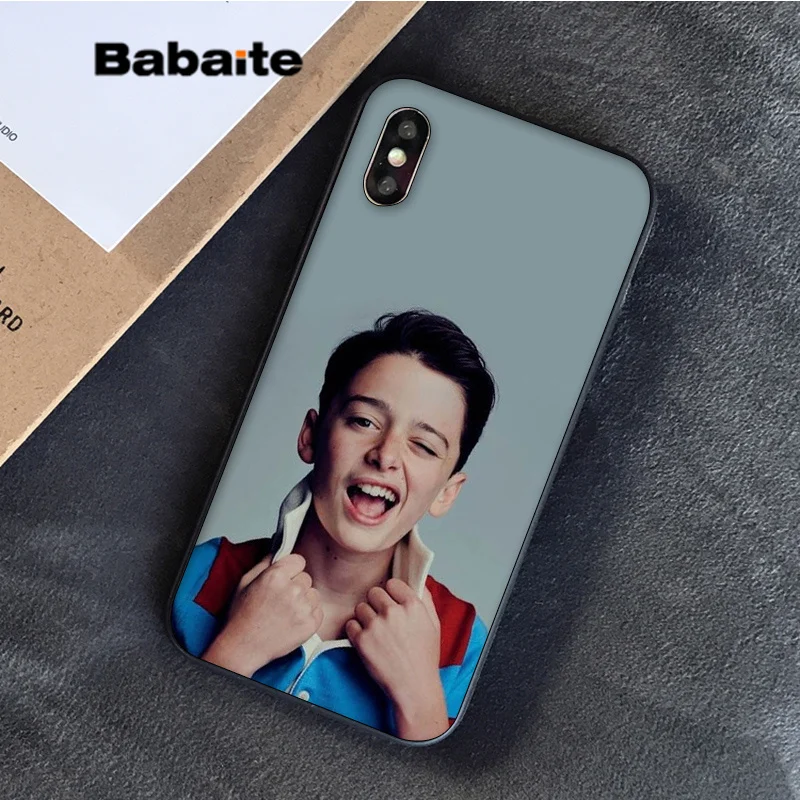 Babaite Stranger Things Сезон 3 Finn Wolfhard черный чехол для телефона для Apple iPhone 11 pro max 8 7 6 6S Plus X XS MAX 5 5S SE XR