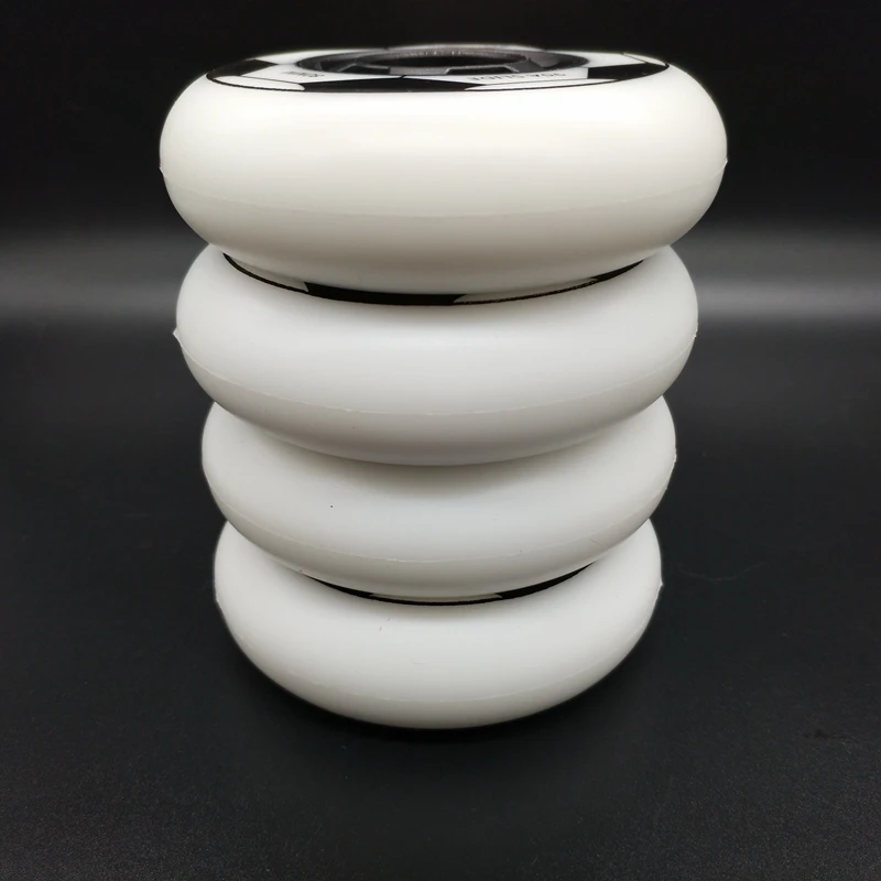 Бесплатная доставка колеса для роликовых коньков 80 мм ПУ высокое качество 8