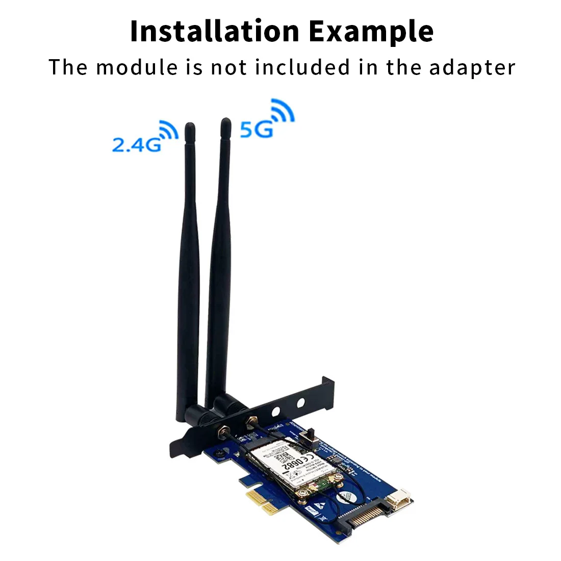 PCI-E Wi-Fi адаптер Bluetooth-совместимый Mini PCI Express на PCIE X1 для E WiFi 3G/4G/LTE + слот SIM-карты