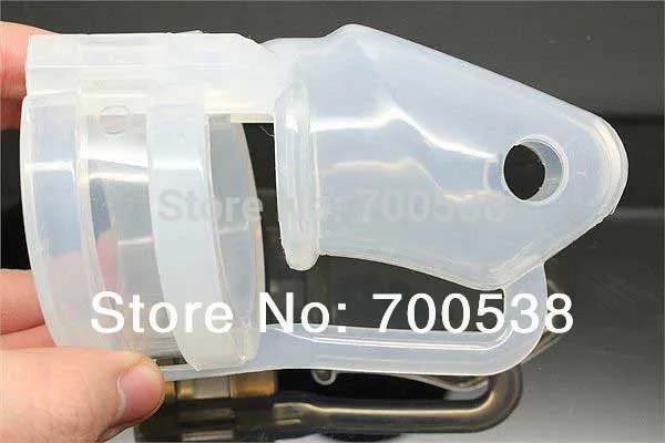 Big size Silicone cock cage Chastity Belt Male device Cage Sex Toys Drop shipping | Красота и здоровье