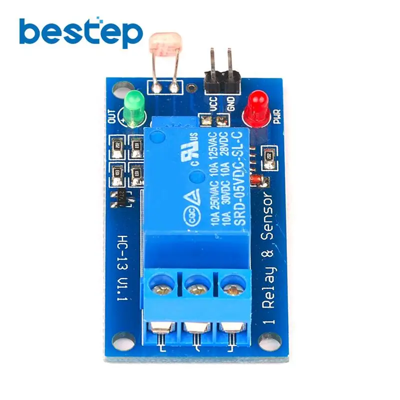 5 в 12 В световой фотопереключатель сенсорный переключатель релейный модуль