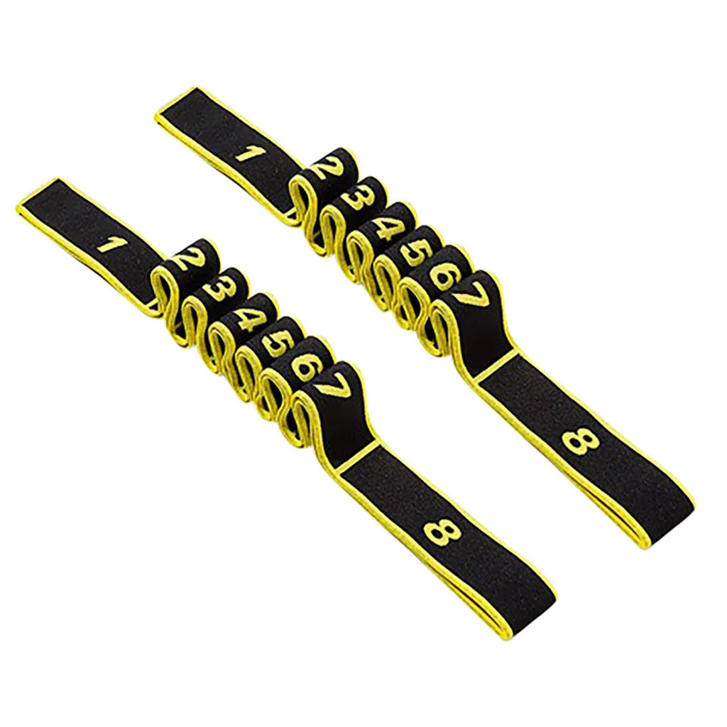 Йога балет ножка дверь гибкость и Растяжка ноги ремень отлично подходит для йоги