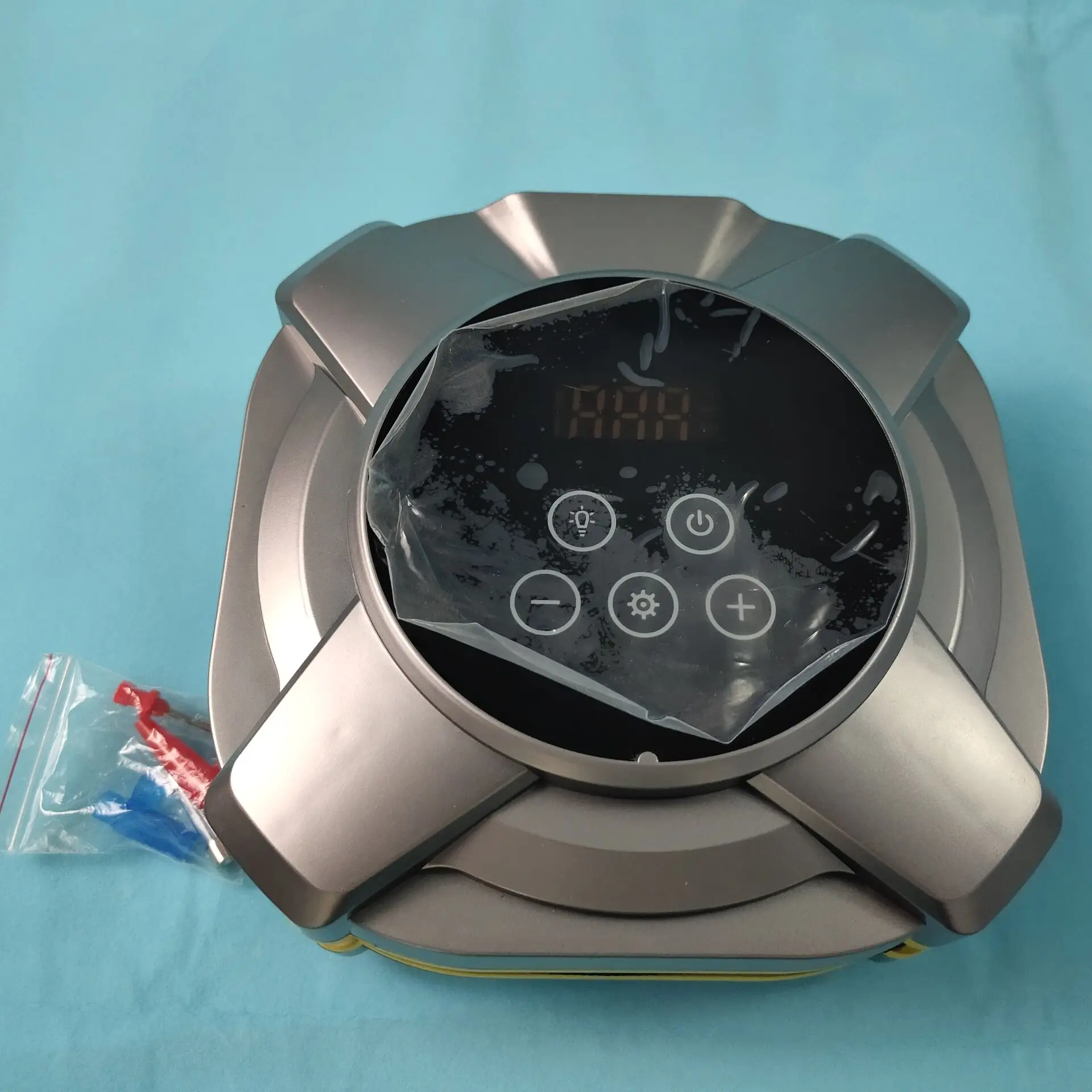 

HF5201 All Touch Screen Digital Tire Inflator for Car w/Auto Pump/Shut Off Feature, Portable Air Compressor, Carrying Case
