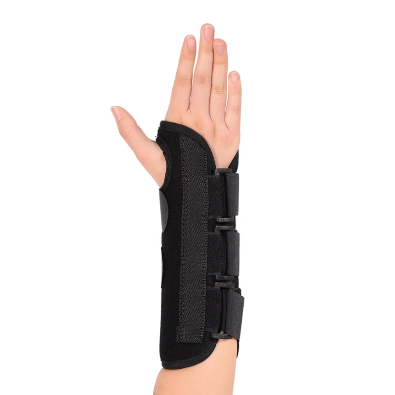 

H7JC профессиональная левая/правая поддержка запястья, запястный туннельный бандаж, ремни, накладка на палец