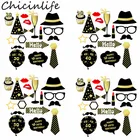 Chicinlife 16 шт., с днем рождения, 18, 30, 40, 50, 60, фото, реквизит для взрослых, мужчин, женщин, день рождения принадлежности для фотокабинки