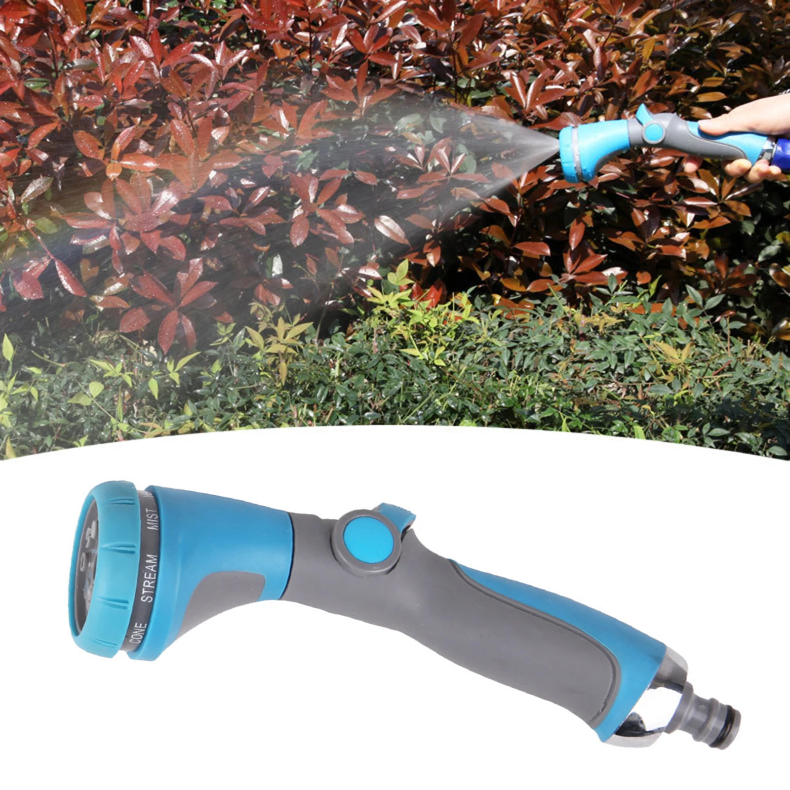 

Shower Yard Irrigation Lawn Sprayer Gadera Plant Watering Wand Spring Washing Multifunction Shrubs Car Hose Garden Sprinklers