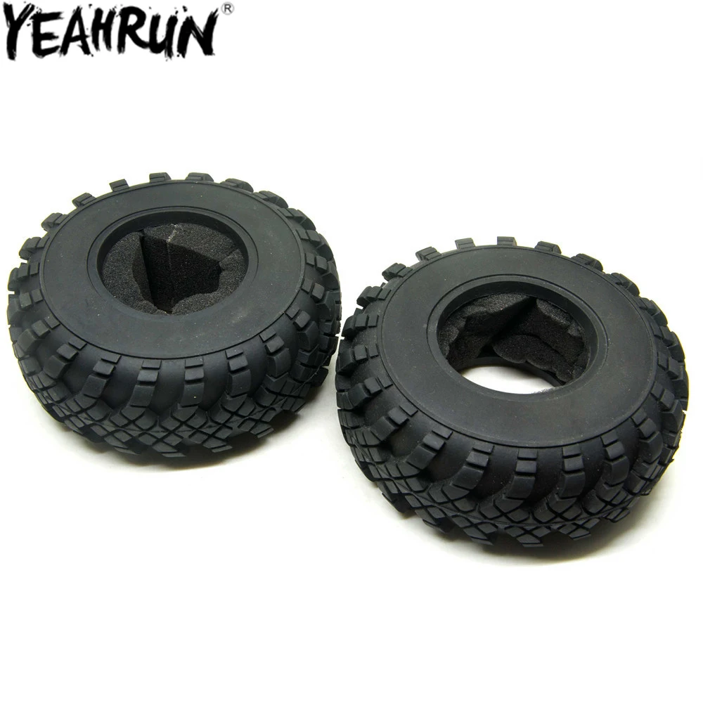 

YEAHRUN 2,2 резиновая шина для колеса 1/10 RC Rock Crawler Axial Wraith 90018 TRX4 D90 SCX10 TF2 RC автомобильные колеса