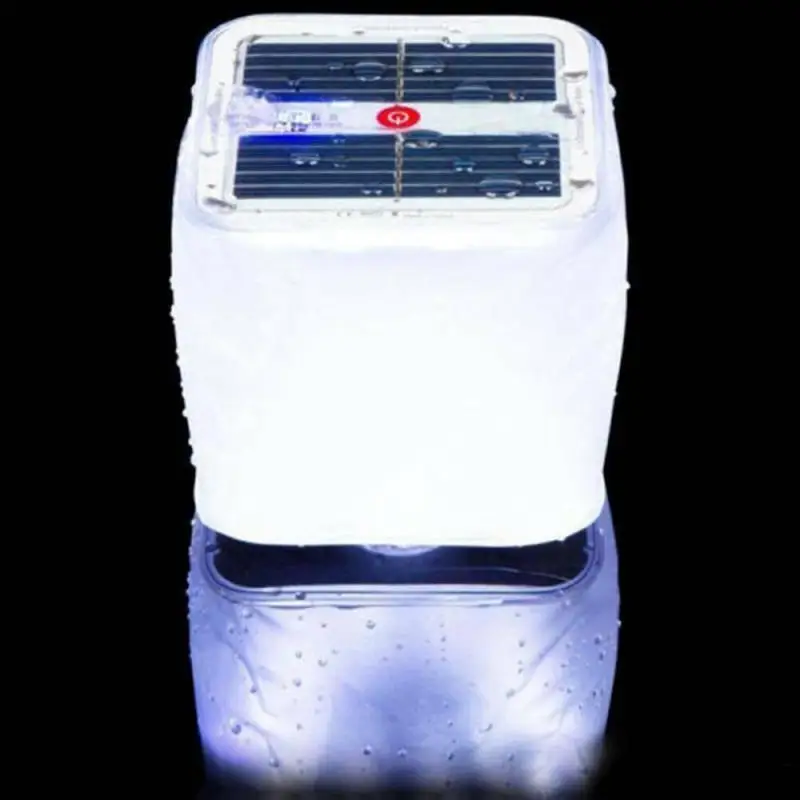 Надувной фонарь Dreamburgh складной светодиодный на солнечной батарее для кемпинга