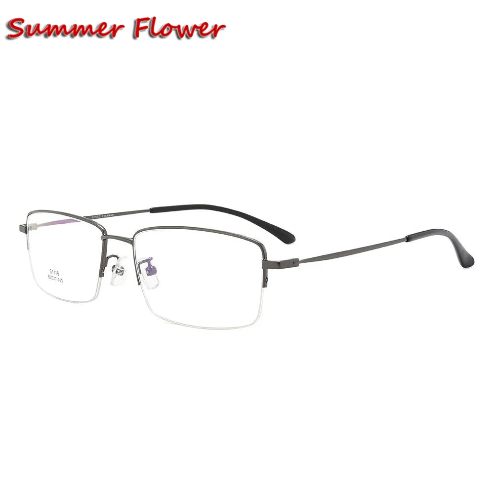 

Men Prescription Eyewear Wide Field Free Form Progressive Lenses Verifocal Anti Reflective Photochromoc Glass