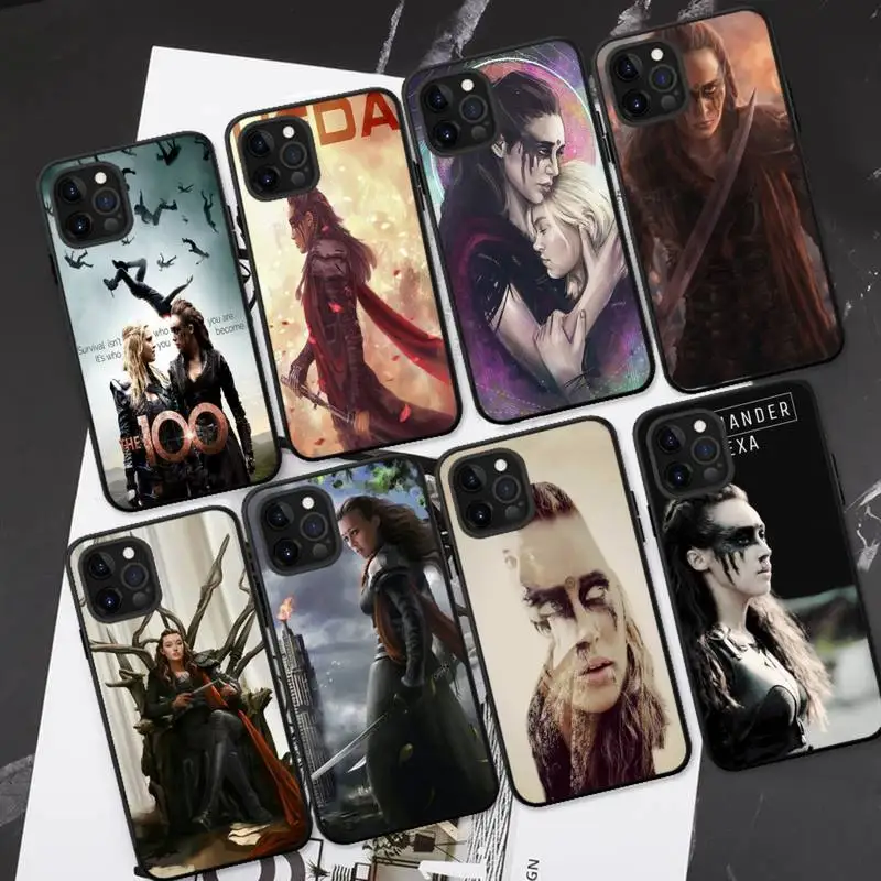 

Heda Lexa The 100 TV Phone Case For iPhone 13 11 8 7 6 6S Plus X XS MAX 5 5S SE 2020 XR 11 pro DIY Funda