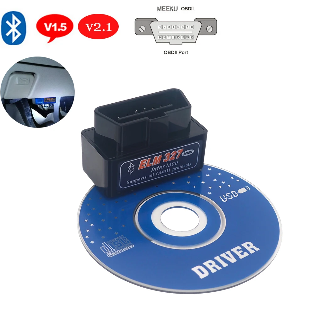 Сканер V1.5 OBD2 V2.1 для Mazda CX9 диагностический прибор CX8 CX5 6 3 Bluetooth ELM327 OBDII | Автомобили и