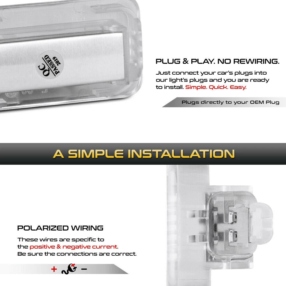 1 шт. светодиодный внутренний светильник осветительных приборов для ног на