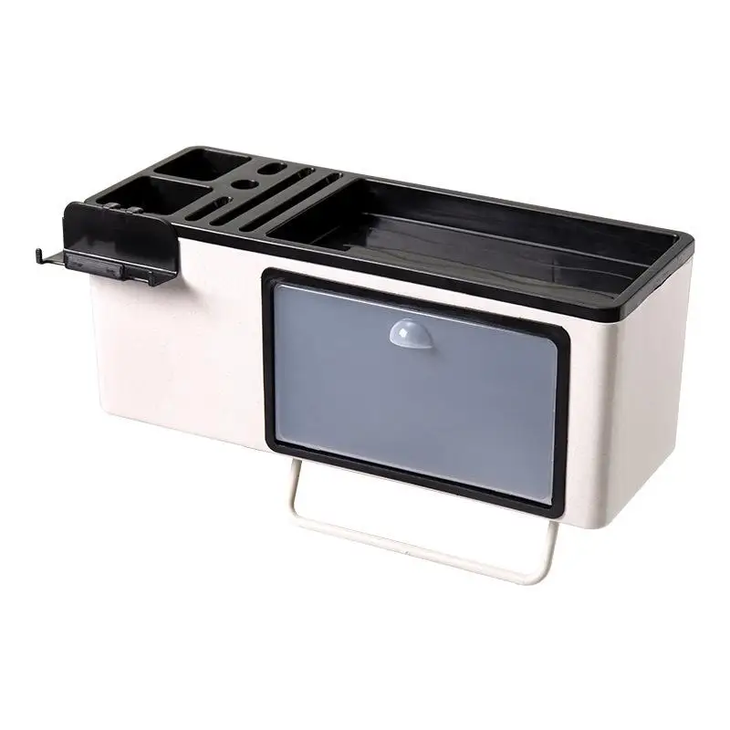 Перфоратор для пластика настенный стеллаж кухни многофункциональный ящик