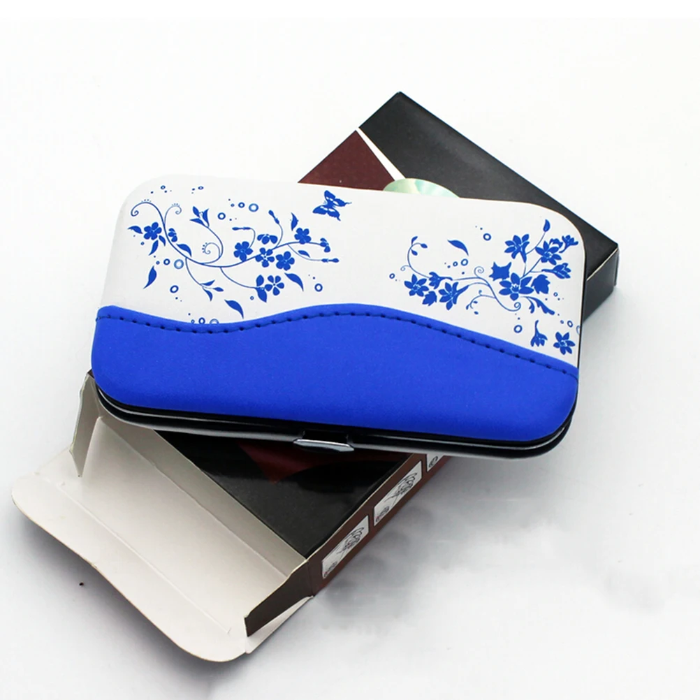 7 шт. персональный набор кусачек для ногтей из нержавеющей стали с фарфоровым