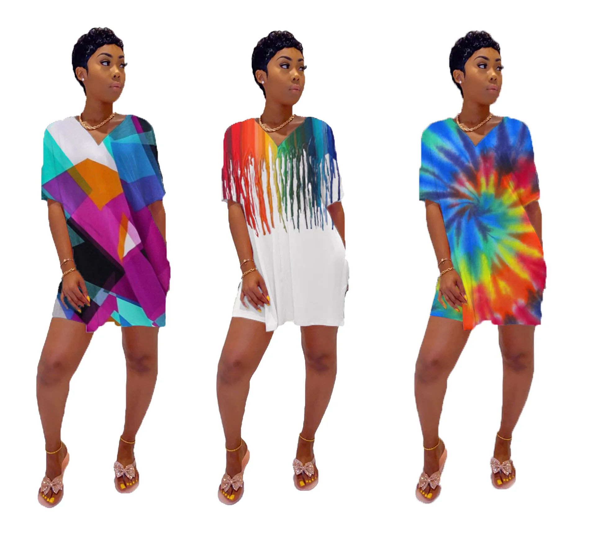 Комплект из двух предметов Женская традиционная африканская одежда Дашики