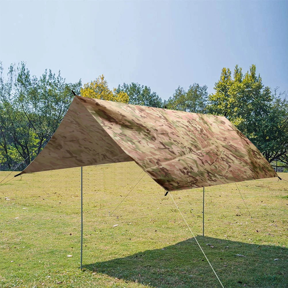 Уличный портативный тент Солнцезащитный навес ветрозащитный брезент для