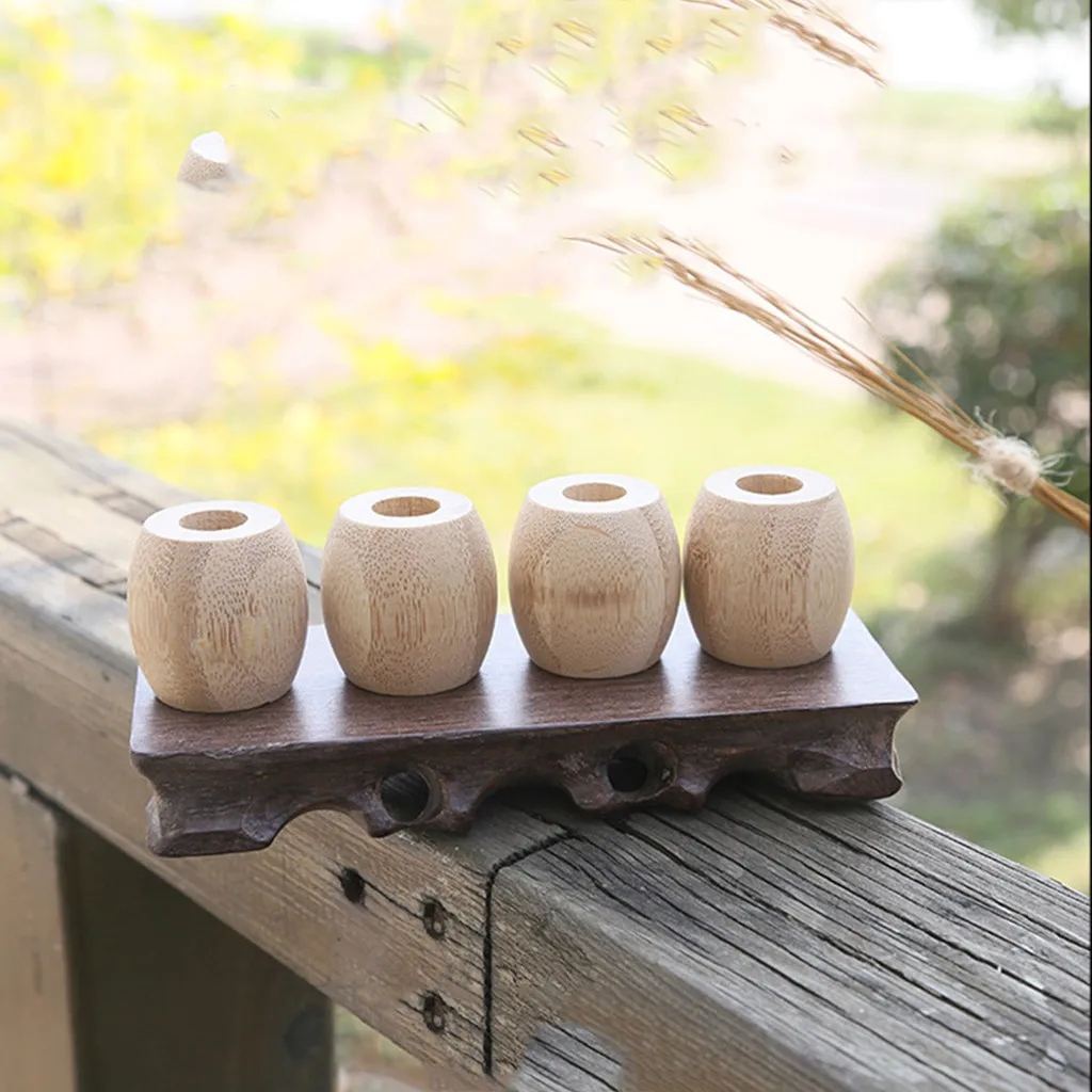 Биоразлагаемая зубная щетка из бамбука деревянный держатель для зубных щеток