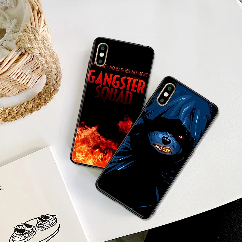 Отряд гангстера для Xiaomi mi 9T A3 PRO 6X X 2S 3 F1 9 CC9E CC9 8 A2 LITE SE задняя крышка телефона