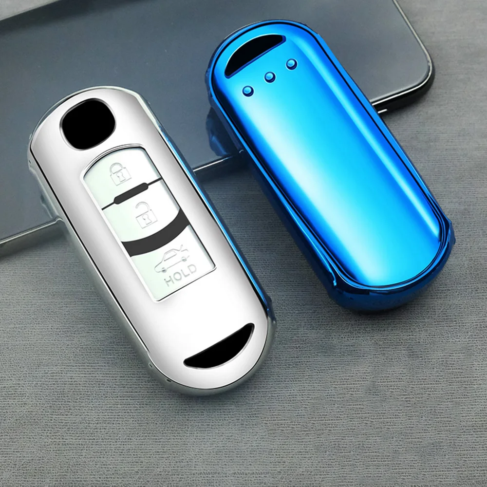 

Soft TPU Car Remote Key Case Full Cover For Mazda 2 3 5 6 Demio CX-3 CX-4 CX-5 CX-7 CX-9 MX5 Axela Atenza 2015-2019 Accessories