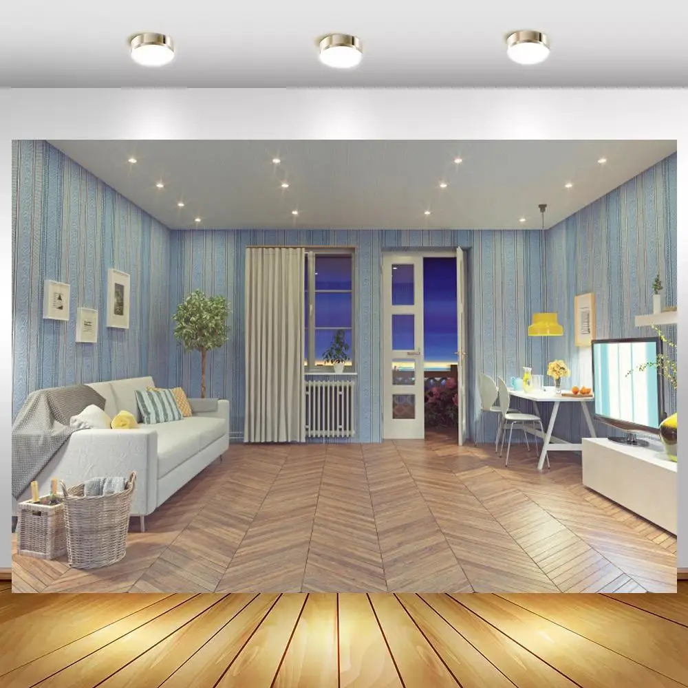 

Old Wooden House Living Room Interior Decor Photo Backgrounds Video Live Show Backdrops For Photography Vinyl Poster