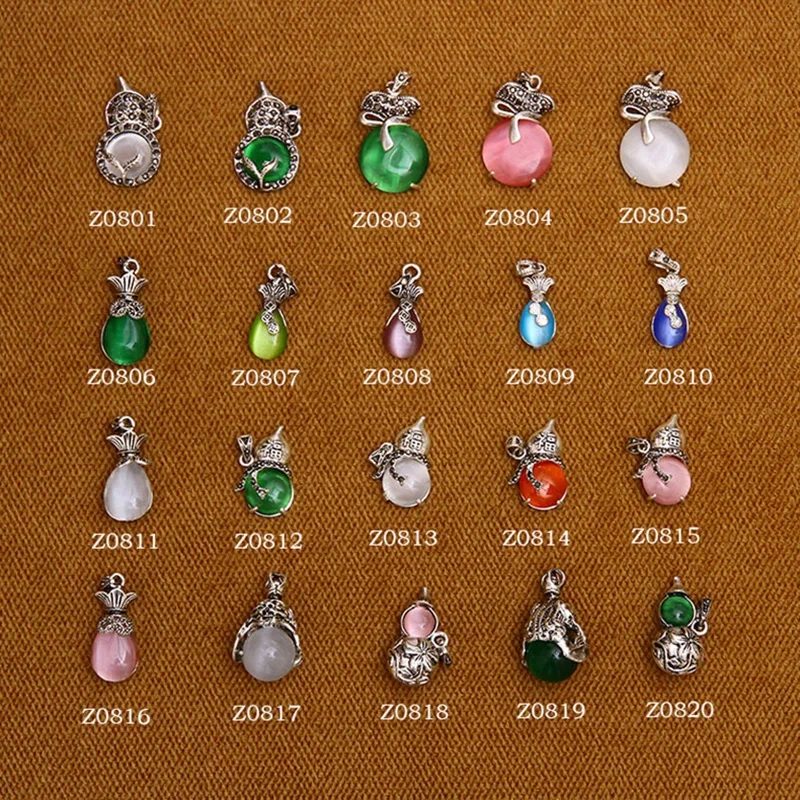 OMHXZJ Wholesale ZB590 DIY Jewelry Making Accessories Findings Components Bracelet Necklace Tibetan Silver Fine Pendant Charm | Украшения и