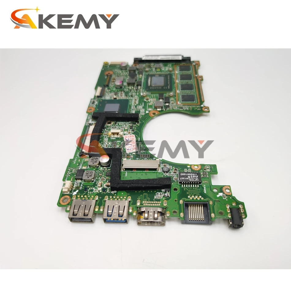 

Akemy X202E laptop mainboard 987U CPU 4GB RAM For asus S200E X202EP X202EV X202E notebook motherboard mainboard tested full 100%