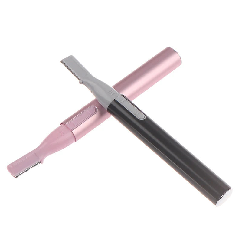 

1 Set Practical Electric Face Eyebrow Scissors Hair Trimmer Mini Portable Women Razor Epilator 2 Colors Makeup Tools