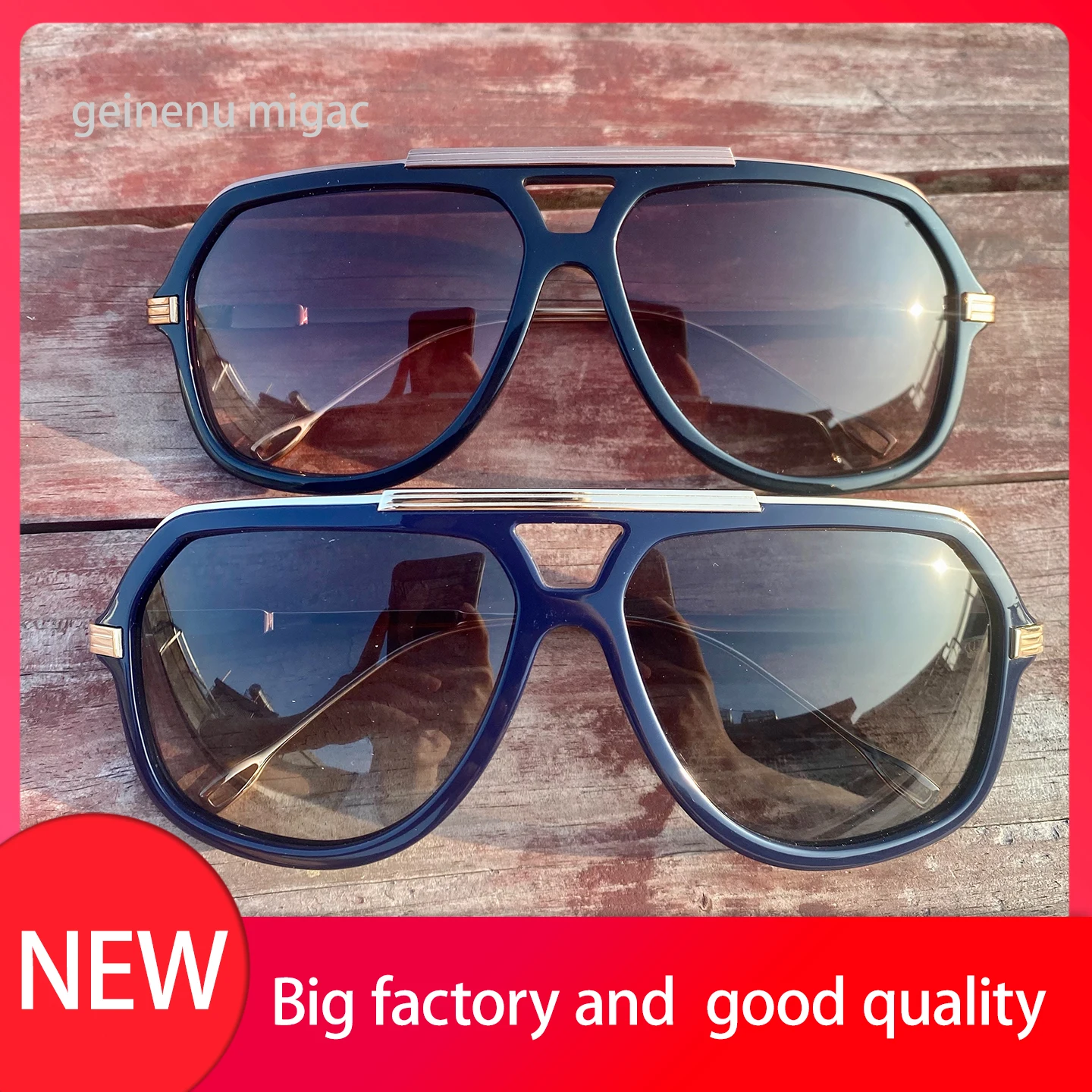 

2021 Fashion For Men Woman Pilot Classic Gradient Luuxury Sun Glasses Brand Design Male Vintage Eyeglasses UV400