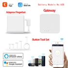 Умный беспроводной шлюз Tuya Adaprox Bridge, умный робот-робот Fingerbot SmartLife, домашний голосовой пульт дистанционного управления для Alexa Google