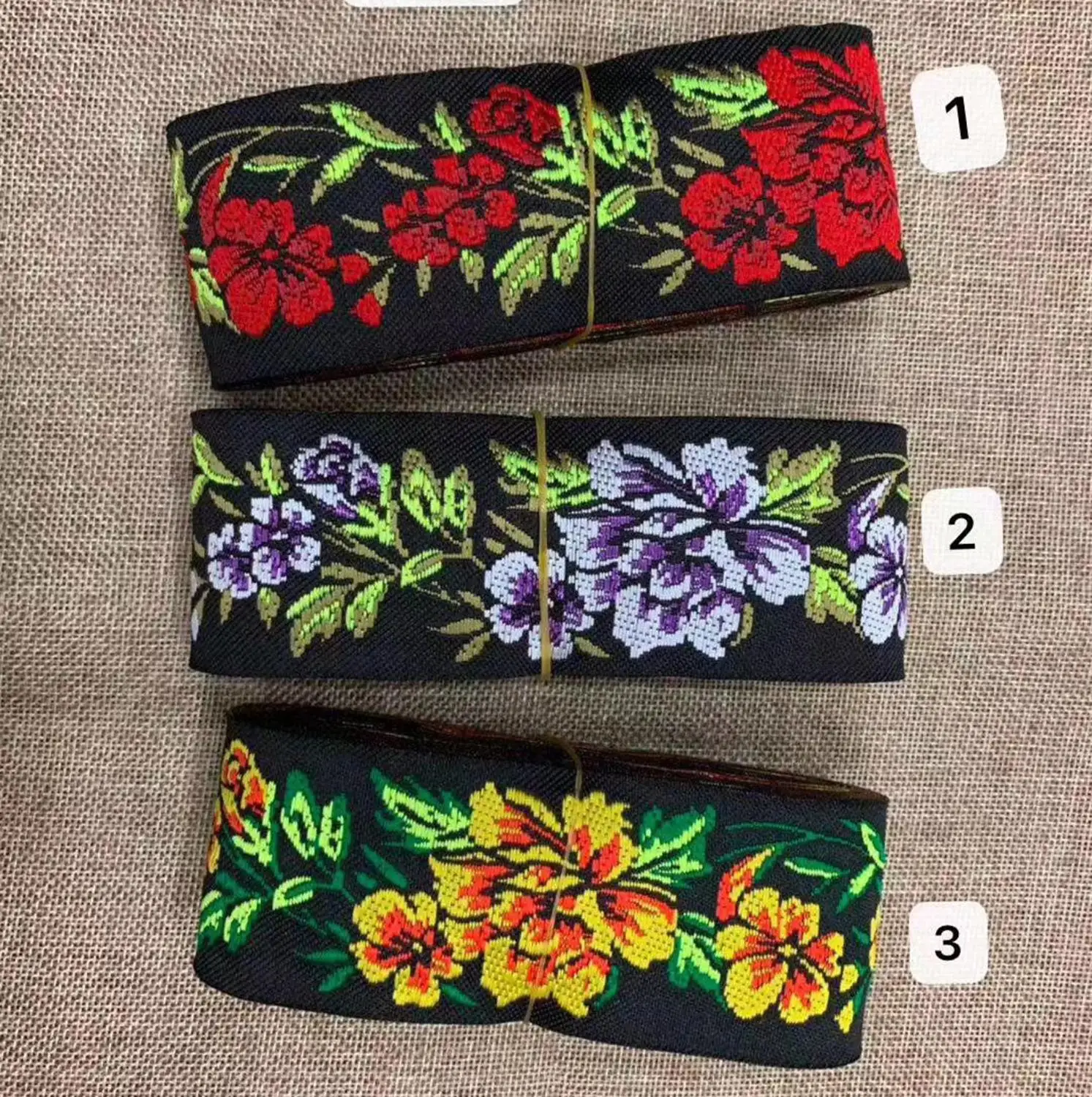 

5cm Chinese folk style jacquard ribbon,XERY191202Z