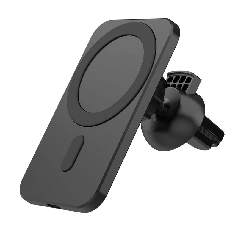 

Магнитное беспроводное автомобильное зарядное устройство, подставка для iPhone 12/Pro/Mini/Pro Max, беспроводное зарядное устройство для вентиляции, ...