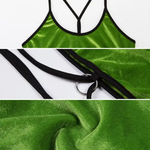 

Summer Hot Sale Fashion Vest Streetwear Green Sleeveless Straps Tank Tops Women Sexy Solid Cross Bandage Bustier Crop Top