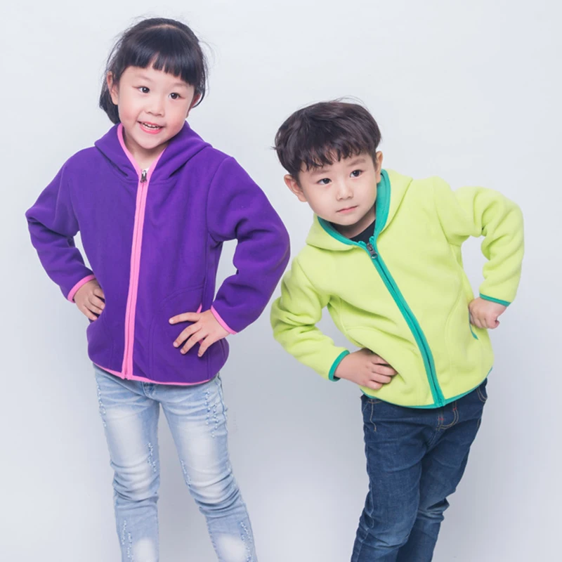 FAVSPORTS Новинка сезон осень зима детская флисовая куртка для мальчиков Детские