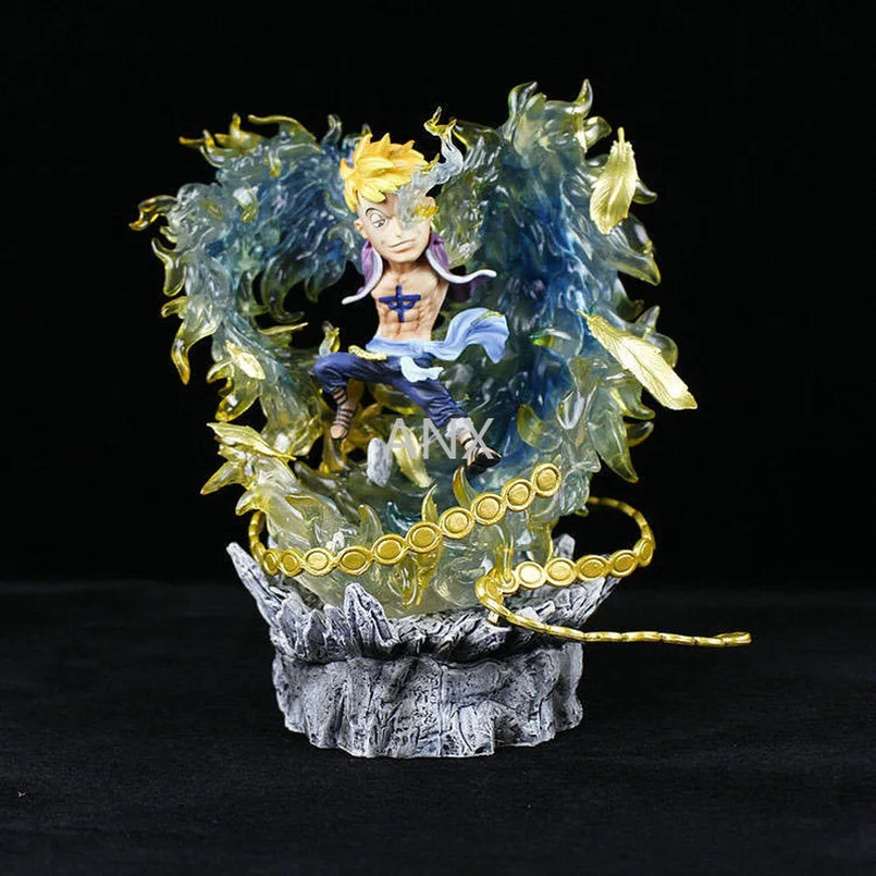 

18CM Action Anime One Piece Marco Figure PVC Collection Doll Model Toy The Secular Bird Marco one piece for children gift