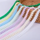 Помпон из кружева и ленты, 11 мм, 4 ярда