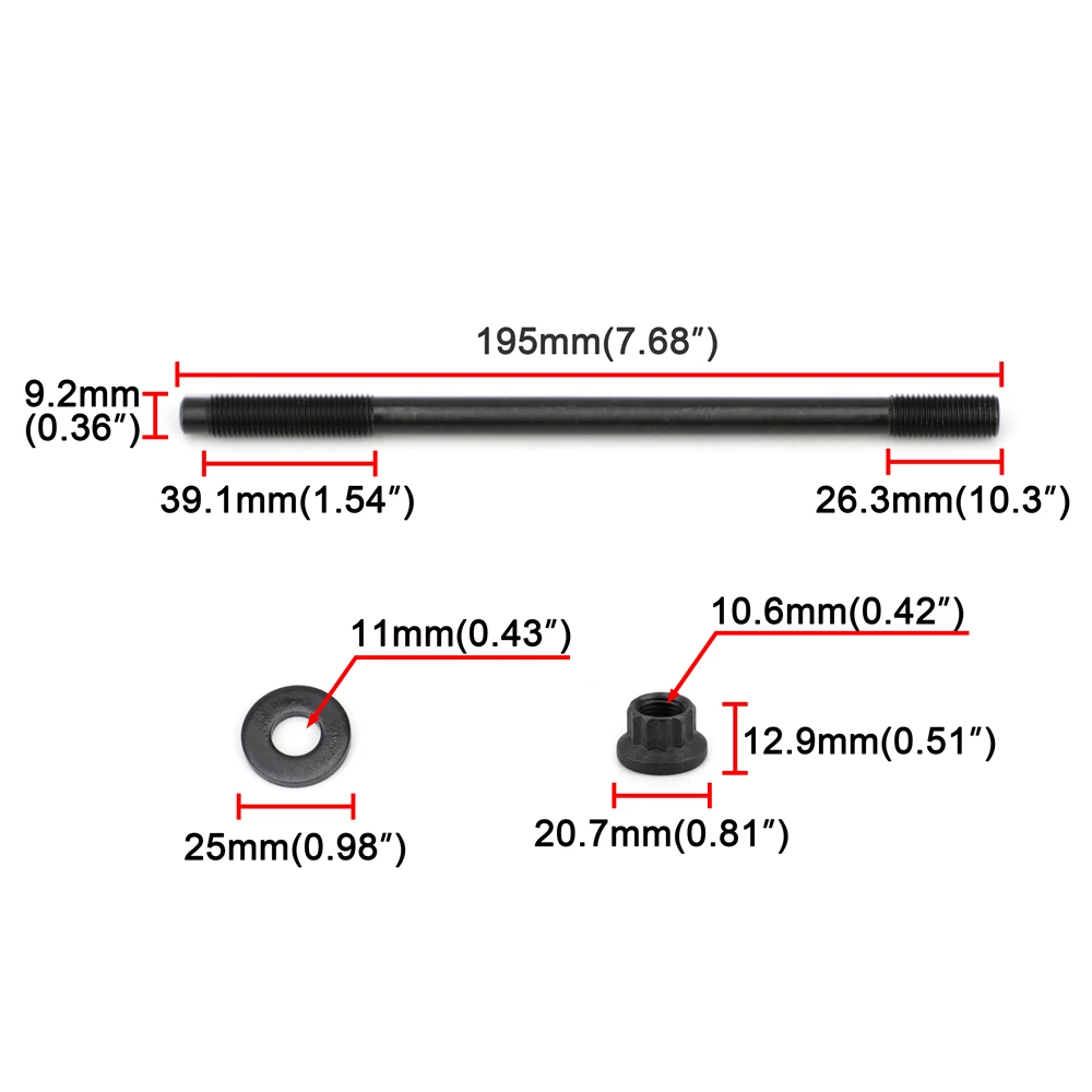 260-4701 для Subaru Impreza WRX STi EJ20 EJ25 комплект гвоздиков головки цилиндра подходят женских