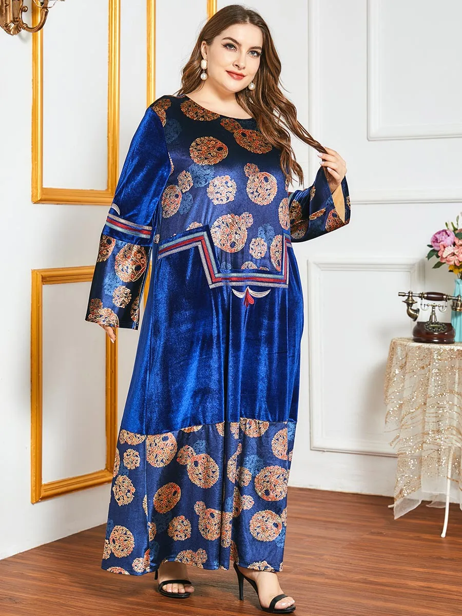 Модные мусульманское платье для женщин Восточный кафтан из Дубая кимоно Jubah длинный халат Абая платья Хиджаб элегантный Исламская одежда Т... от AliExpress WW