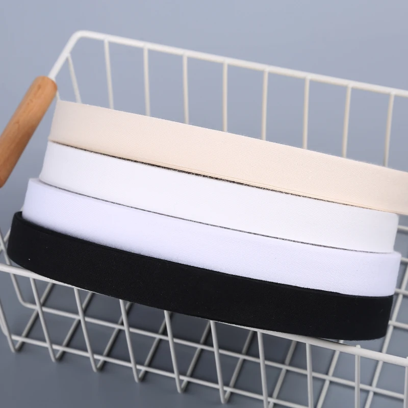 

100yards white beige black Cotton tape Ribbon Webbing Tapes DIY Craft Sewing blank plain weave/handmade cotton tape cotton belt