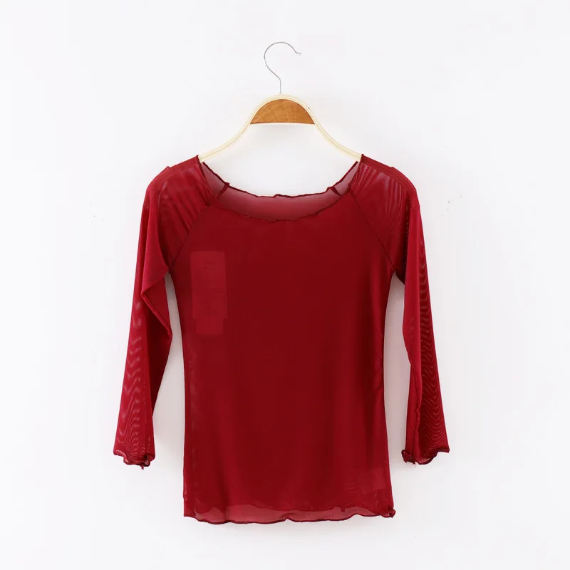 Легкая женская рубашка простая балетная для йоги тренировочная Танцевальная